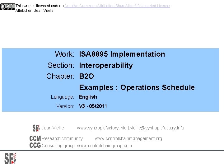 This work is licensed under a Creative Commons Attribution-Share. Alike 3. 0 Unported License.