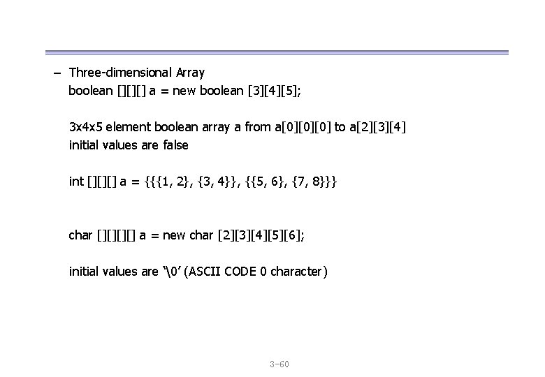 JAVA Programming Language Chapter 3 Data Processing Juho