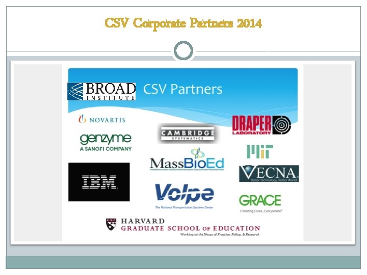 CSV Corporate Partners 2014 