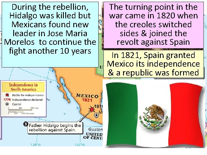 During the rebellion, Hidalgo was killed but Mexicans found new leader in Jose Maria