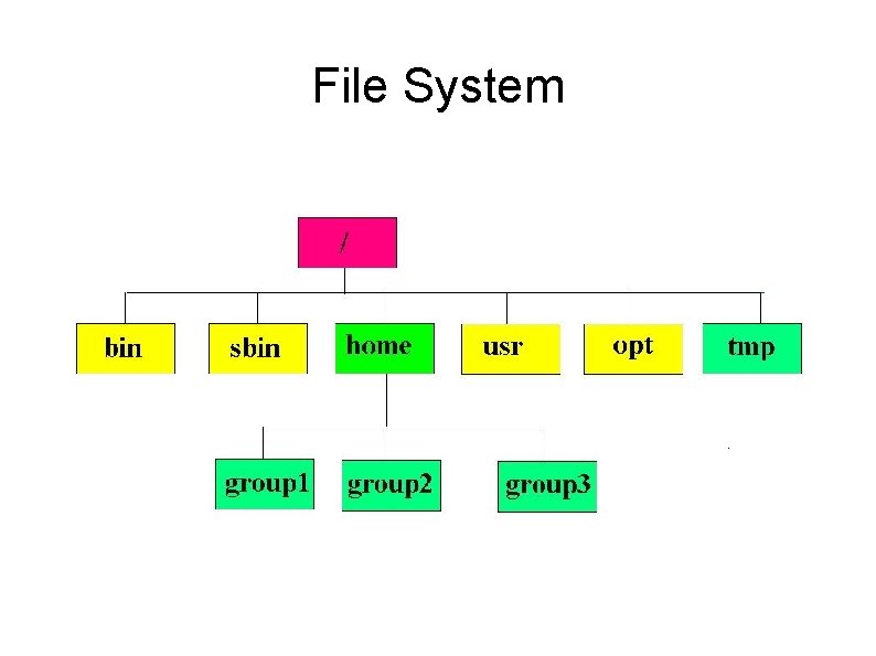 File System File System