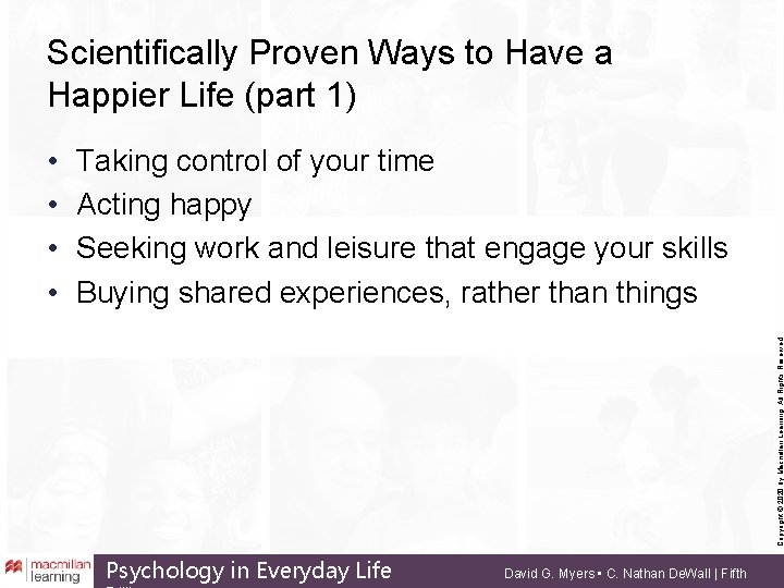 Scientifically Proven Ways to Have a Happier Life (part 1) Taking control of your