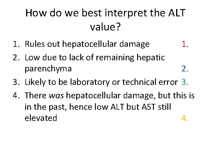 Hepatic cases Kathleen Tennant BVet Med Cert SAM