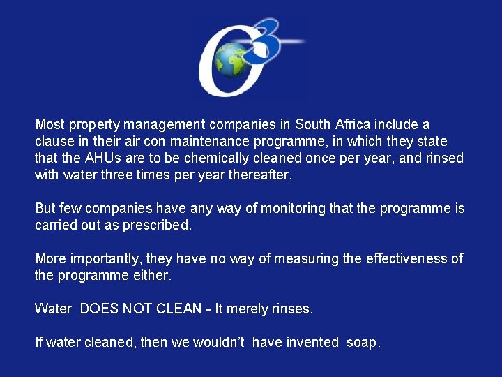 Most property management companies in South Africa include a clause in their air con