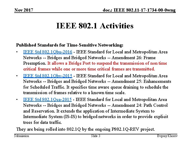 Nov 2017 doc. : IEEE 802. 11 -17 -1734 -00 -0 wng IEEE 802.