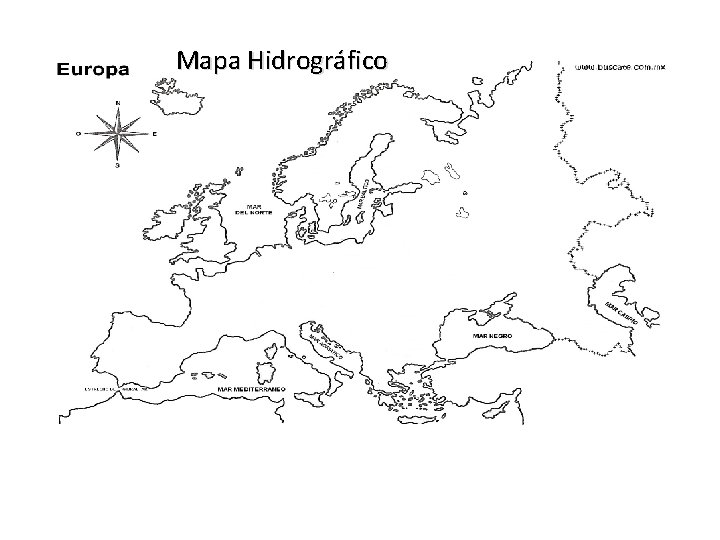 Mapa Hidrográfico 