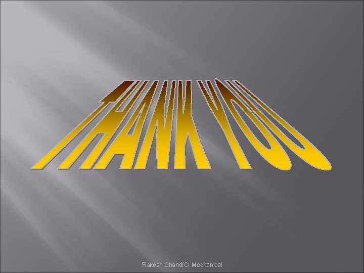 Rakesh Chand/CI Mechanical 