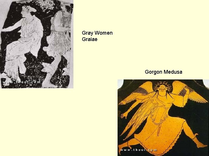 Gray Women Graiae Gorgon Medusa 