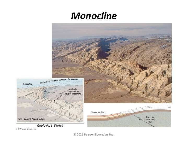 Monocline © 2011 Pearson Education, Inc. 