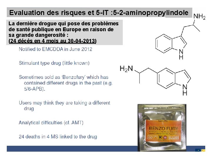 Evaluation des risques et 5 -IT : 5 -2 -aminopropylindole La dernière drogue qui