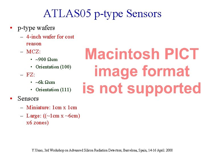 ATLAS 05 p-type Sensors • p-type wafers – 4 -inch wafer for cost reason