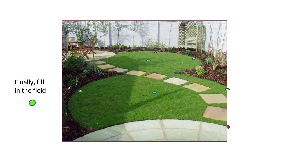 Finally, fill in the field 