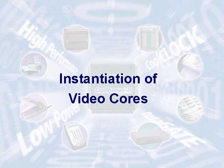 Instantiation of Video Cores ECE 448 – FPGA and ASIC Design with VHDL 50