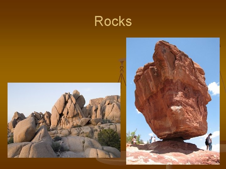 Rocks n Rock – A solid mixture of one or more minerals. 