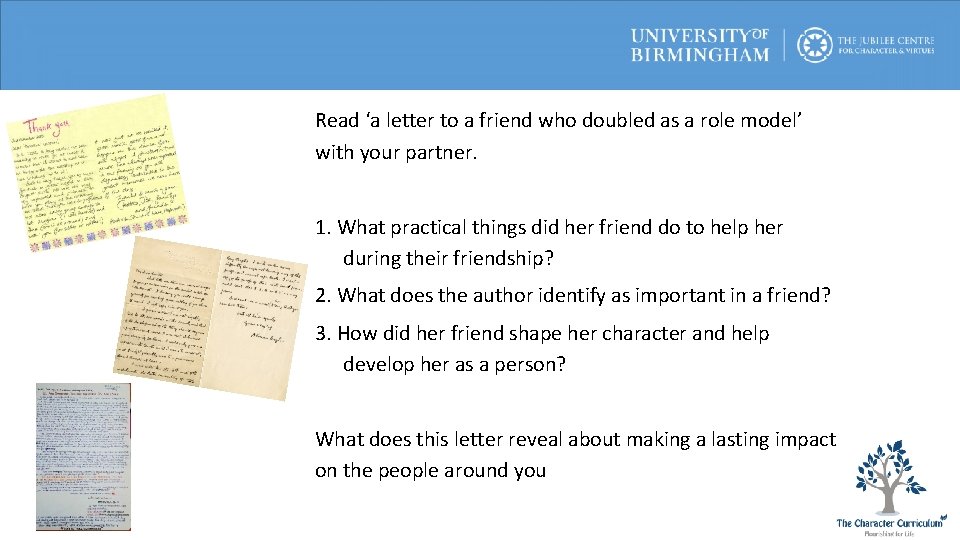 Read ‘a letter to a friend who doubled as a role model’ with your