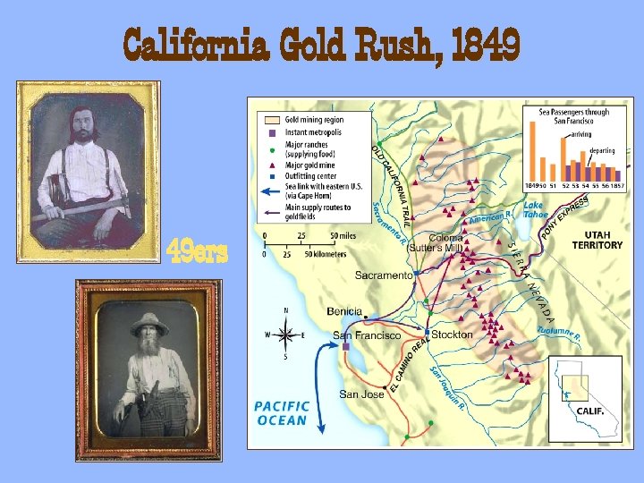 California Gold Rush, 1849 49 ers 