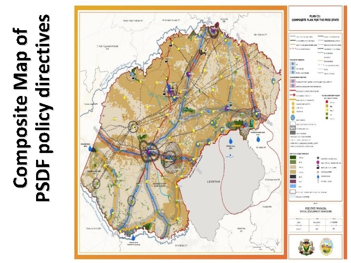 Composite Map of PSDF policy directives Composite Map of PSDF policy directives