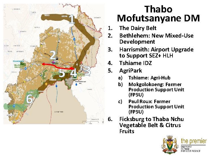 1 2 1. 2. 3. 54 3 4. 5. 6 6. Thabo Mofutsanyane DM 1 2 1. 2. 3. 54 3 4. 5. 6 6. Thabo Mofutsanyane DM