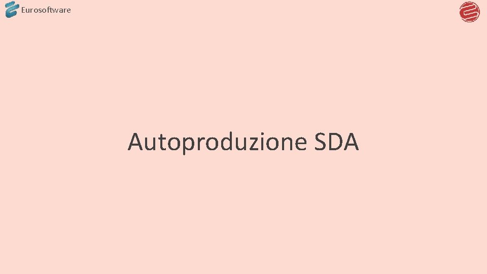 Eurosoftware Autoproduzione SDA 