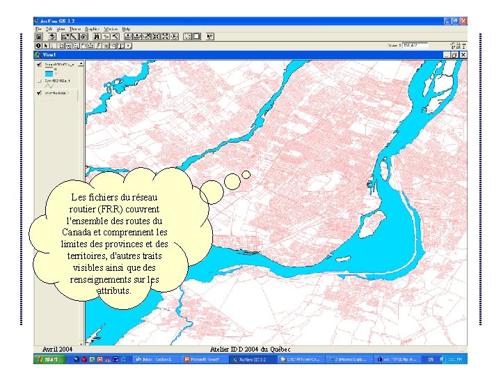 Les fichiers du réseau routier (FRR) couvrent l'ensemble des routes du Canada et comprennent