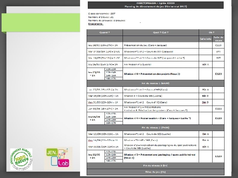 Formation PARIS – 9 Novembre 2016 