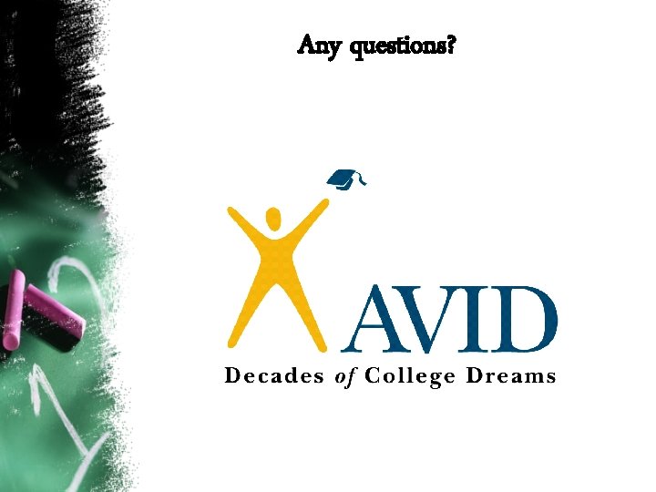 Any questions? Any questions?