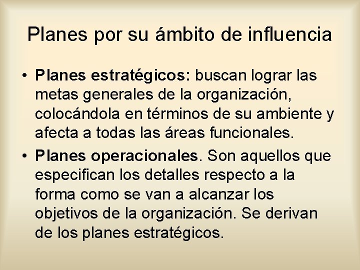 Fundamentos de la planeacin estratgica LA FUNCION DE