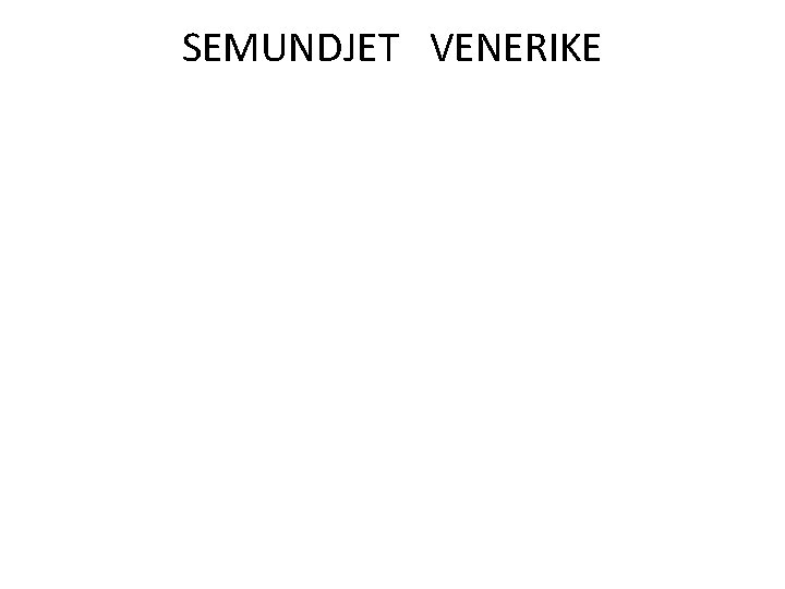 SEMUNDJET VENERIKE 