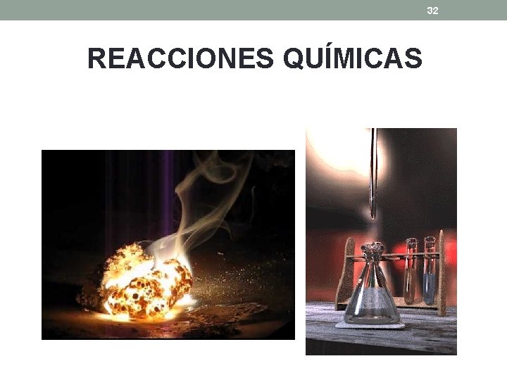 32 REACCIONES QUÍMICAS 