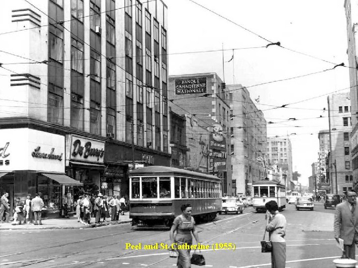 Peel and St-Catherine (1955) 