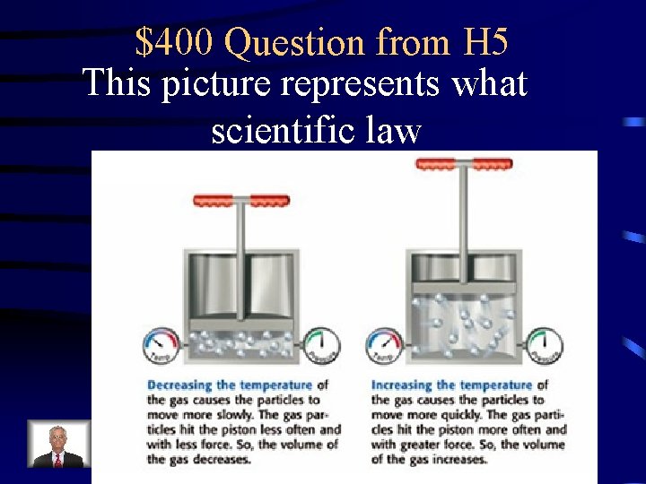 $400 Question from H 5 This picture represents what scientific law A B 