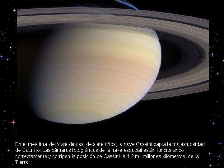 En el mes final del viaje de casi de siete años, la nave Cassini
