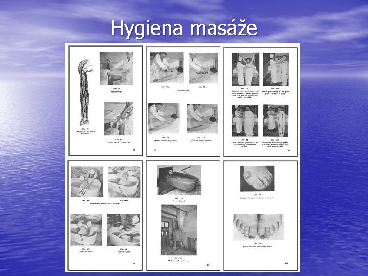 Hygiena masáže 