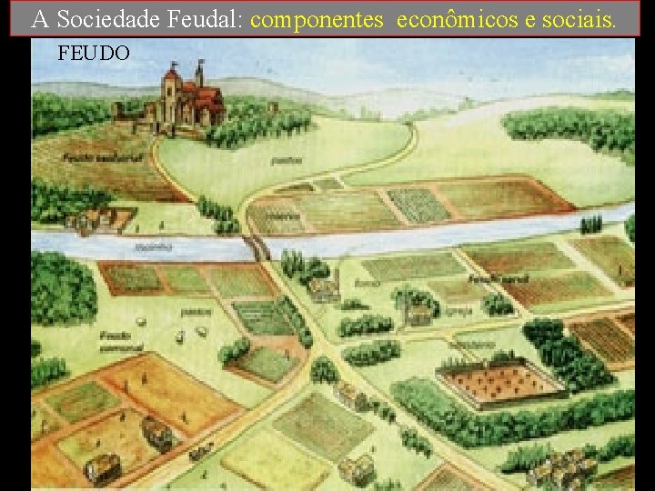 A Sociedade Feudal: componentes econômicos e sociais. FEUDO 