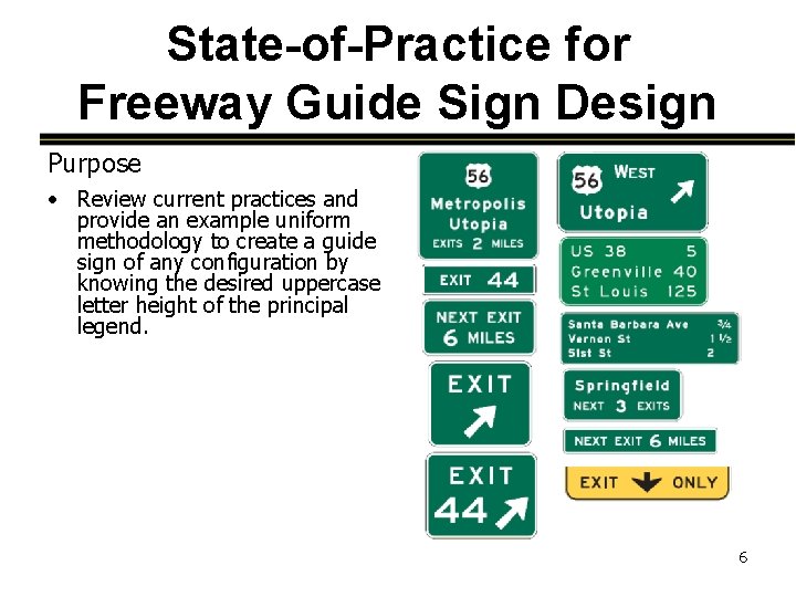 Traffic Control Devices Pooled Fund Study CoChairs Scott