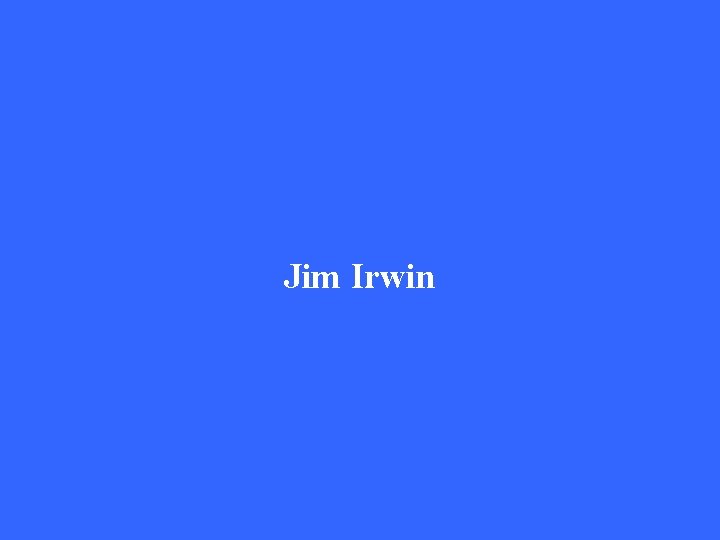 Jim Irwin 
