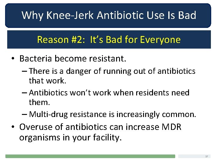 Why Knee-Jerk Antibiotic Use Is Bad Reason #2: It’s Bad for Everyone • Bacteria