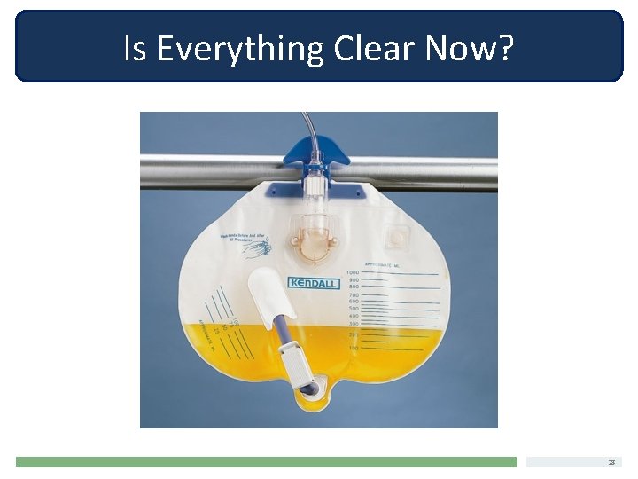 Is Everything Clear Now? 28 