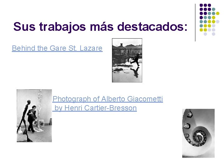 Sus trabajos más destacados: Behind the Gare St. Lazare Photograph of Alberto Giacometti by Sus trabajos más destacados: Behind the Gare St. Lazare Photograph of Alberto Giacometti by