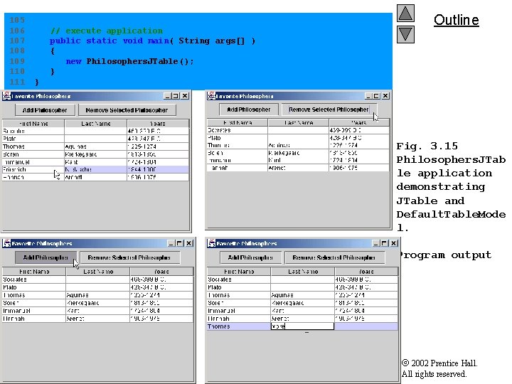 105 106 107 108 109 110 111 // execute application public static void main(