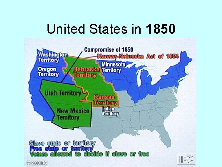 United States in 1850 