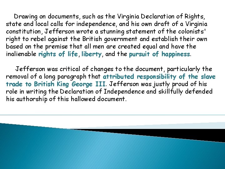 Drawing on documents, such as the Virginia Declaration of Rights, state and local calls