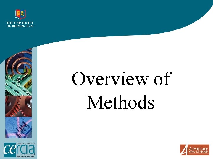 Overview of Methods 