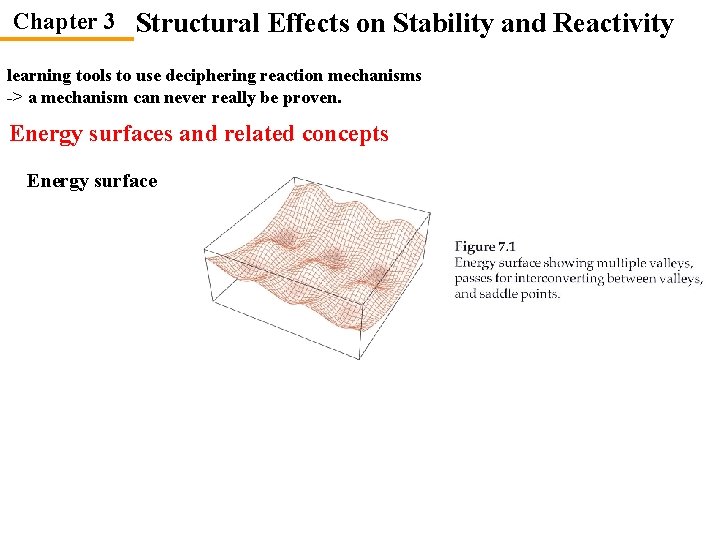 Chapter 3 Structural Effects on Stability and Reactivity learning tools to use deciphering reaction