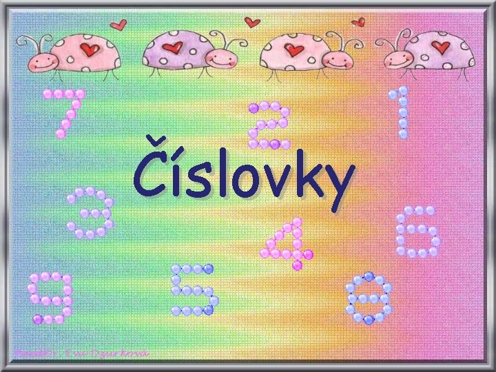 Číslovky 