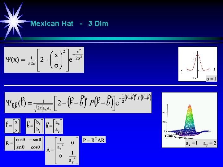 Mexican Hat - 3 Dim 