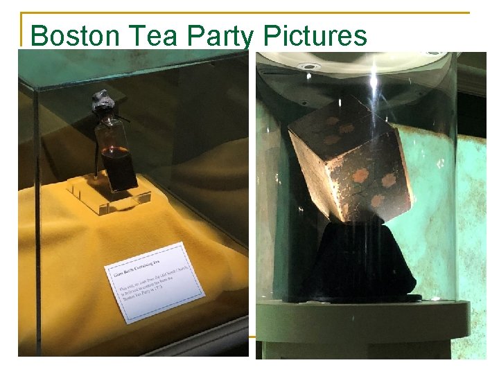 Boston Tea Party Pictures 