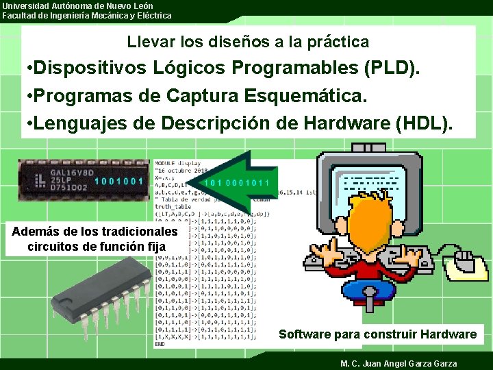 Universidad Autónoma de Nuevo León Facultad de Ingeniería Mecánica y Eléctrica Llevar los diseños