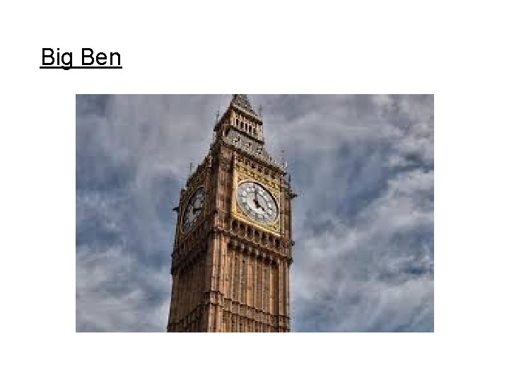 Big Ben 