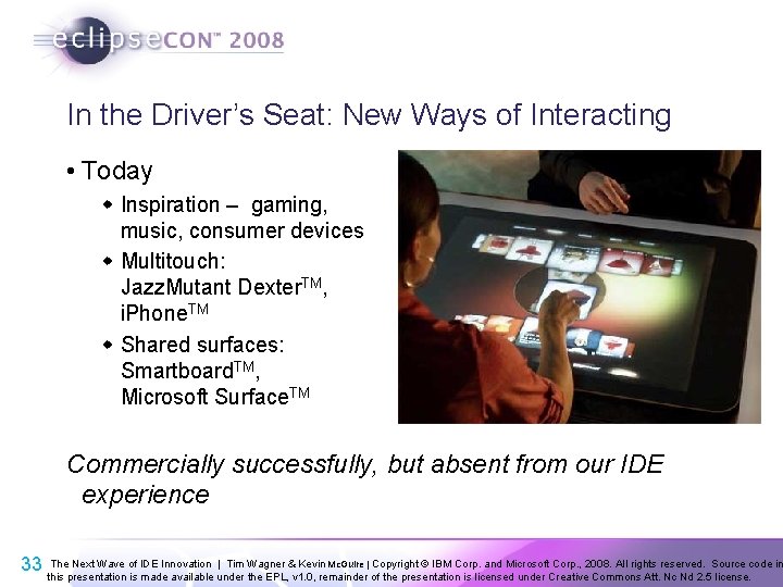In the Driver’s Seat: New Ways of Interacting • Today w Inspiration – gaming, In the Driver’s Seat: New Ways of Interacting • Today w Inspiration – gaming,
